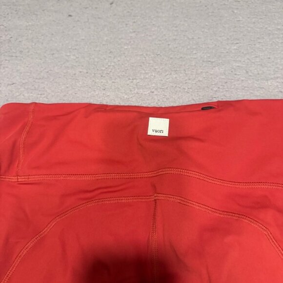 VUORI Stride Legging Red Size Large Women's Performance Legging VW429 - Picture 10 of 13